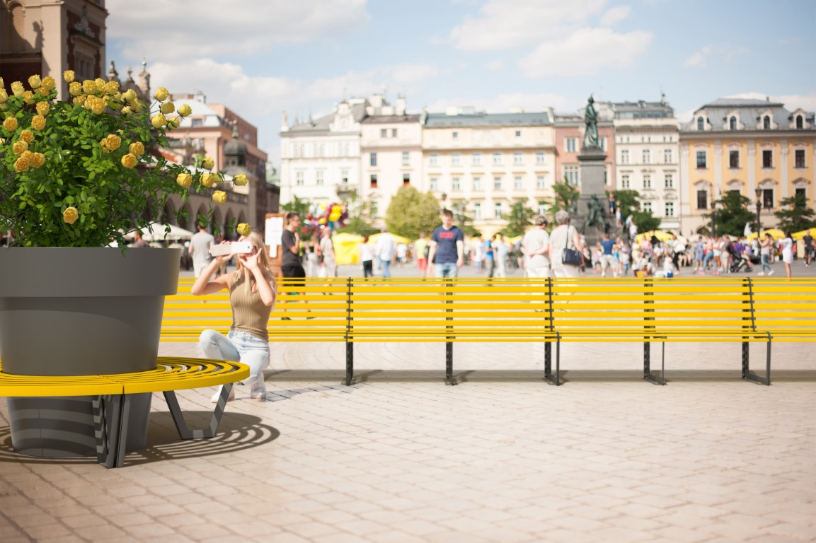 ZEBRA one of a kind – urban benches different than any others. modern bench  for public spaces - Greenspired