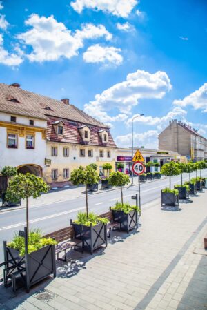 Urban furniture for residents' safety