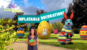 Easter in Grand Style! Personalized XXL Inflatable Decorations for Public Spaces